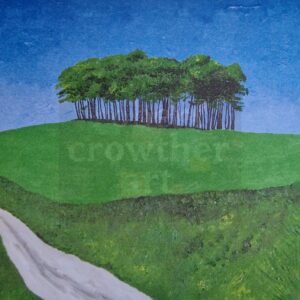 Nearly Home Trees by Cookworthy Knapp 45cm x 32cm poster print