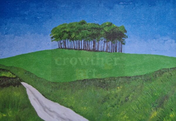 Nearly Home Trees by Cookworthy Knapp 45cm x 32cm poster print